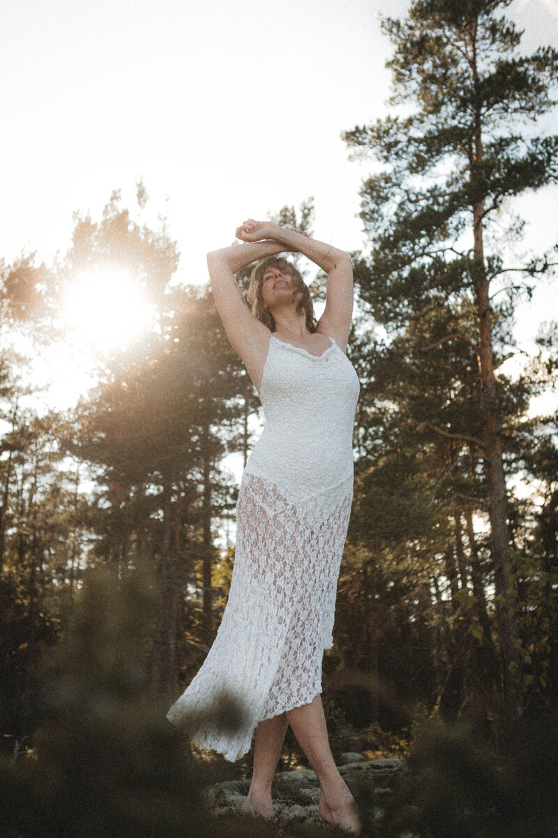 Kvinna i Feminine Freedom Community